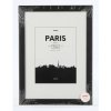 Plastový rám Paris 21x30 cm černý