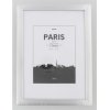Plastový rám Paris 21x30 cm stříbrný
