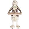 Dekorace Králík 15x12x30 cm Clayre & Eef 6PR2519