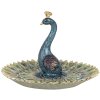 Dekorativní miska páv Ø 16x11 cm Clayre & Eef 6PR3012