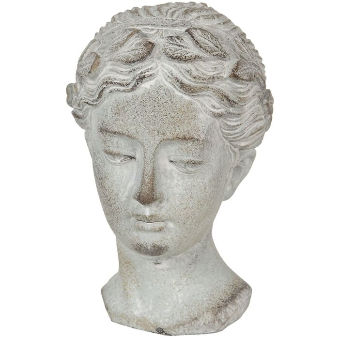 Dekorace hlava ženy 12x11x17 cm Clayre & Eef 6TE0293