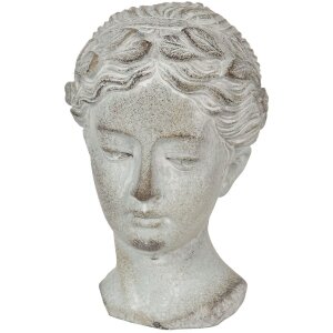 Dekorace hlava ženy 12x11x17 cm Clayre & Eef 6TE0293