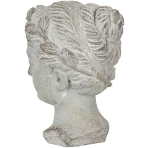 Dekorace hlava ženy 12x11x17 cm Clayre & Eef 6TE0293