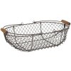 Koše (3 kusy) 38x22x10 - 32x18x9 - 29x15x8 cm Clayre & Eef 6Y3772