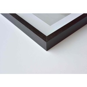 Dřevěný rámeček na obrázky Aura 13x18 cm černý