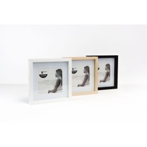 Dřevěný rámeček na obrázky Aura 13x18 cm černý