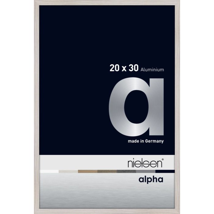 Hliníkový obrazový rám Nielsen Alpha TCSC 20x30 cm dub bílý