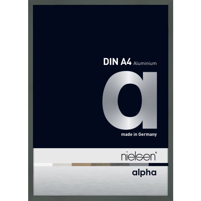 Hliníkový obrazový rám Nielsen Alpha TCSC 21x30 cm platina