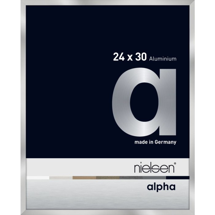 Hliníkový obrazový rám Nielsen Alpha TCSC 24x30 cm stříbrný