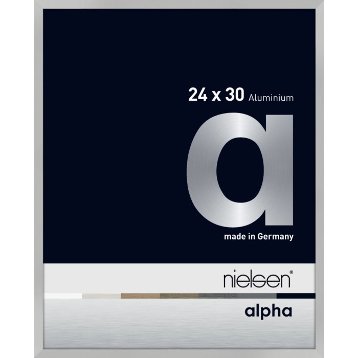 Hliníkový obrazový rám Nielsen Alpha TCSC 24x30 cm stříbrný matný