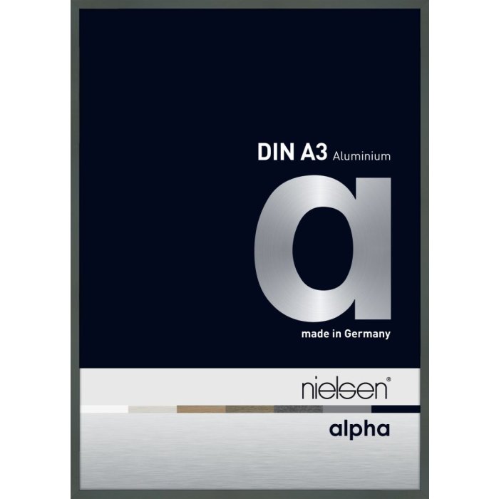 Hliníkový obrazový rám Nielsen Alpha TCSC 30x42 cm platina