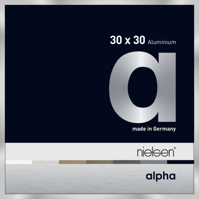 Hliníkový obrazový rám Nielsen Alpha TCSC 30x30 cm stříbrný