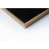 Hliníkový obrazový rám Nielsen Alpha TCSC 30x30 cm kartáčovaný jantarový