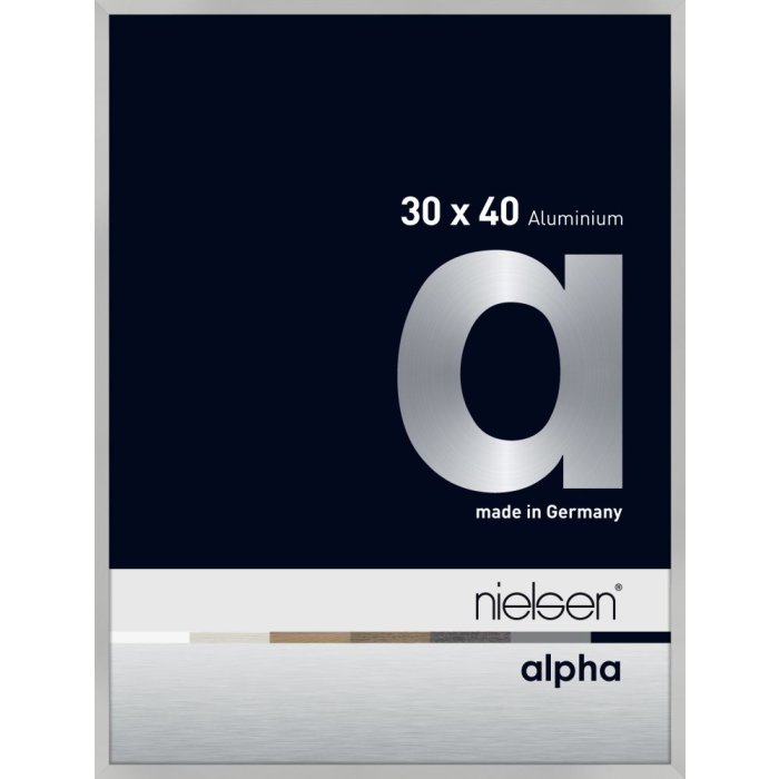 Hliníkový obrazový rám Nielsen Alpha TCSC 30x40 cm stříbrný matný