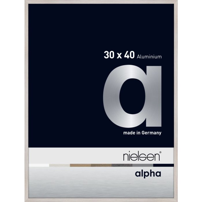 Hliníkový obrazový rám Nielsen Alpha TCSC 30x40 cm dub bílý