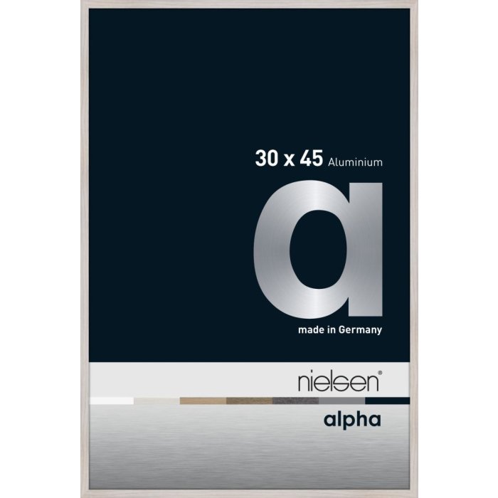 Hliníkový obrazový rám Nielsen Alpha TCSC 30x45 cm dub bílý