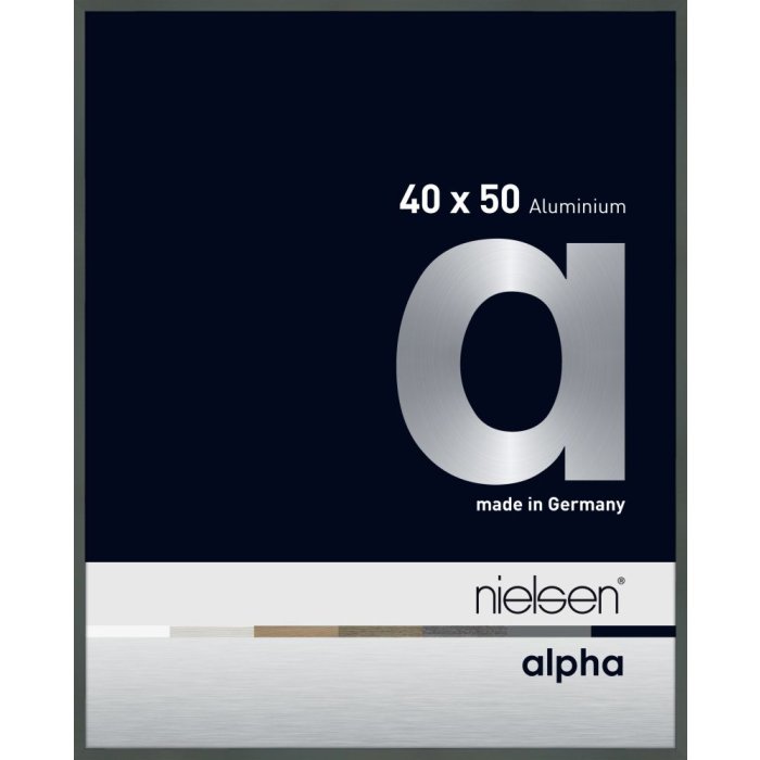 Hliníkový obrazový rám Nielsen Alpha TCSC 40x50 cm platina