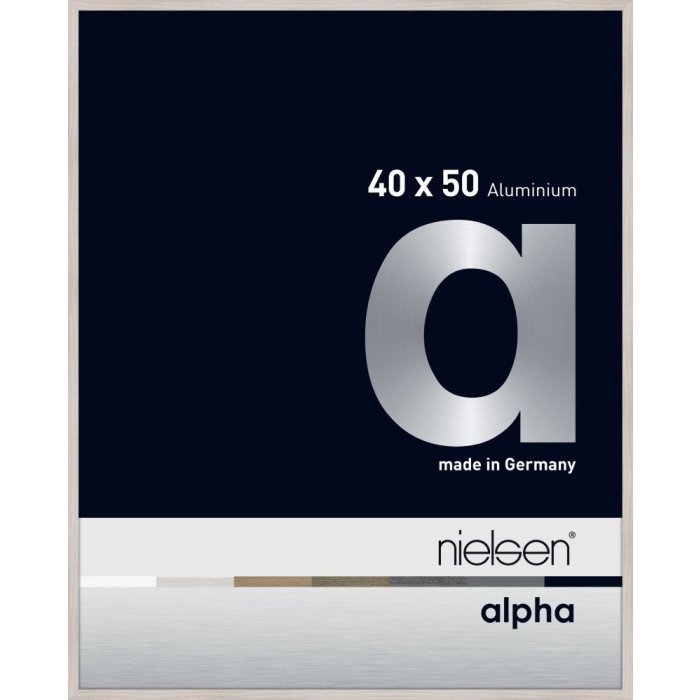 Hliníkový obrazový rám Nielsen Alpha TCSC 40x50 cm dub bílý