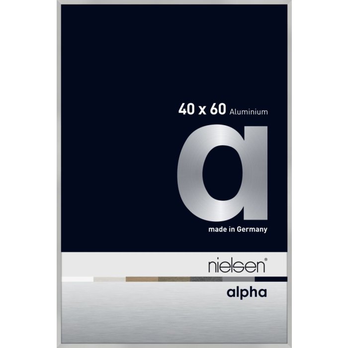 Hliníkový obrazový rám Nielsen Alpha TCSC 40x60 cm stříbrný matný