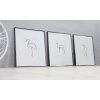 Hliníkový obrazový rám Nielsen Alpha TCSC 40x60 cm platina
