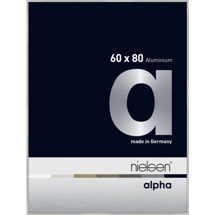 Hliníkový obrazový rám Nielsen Alpha TCSC 60x80 cm stříbrný matný