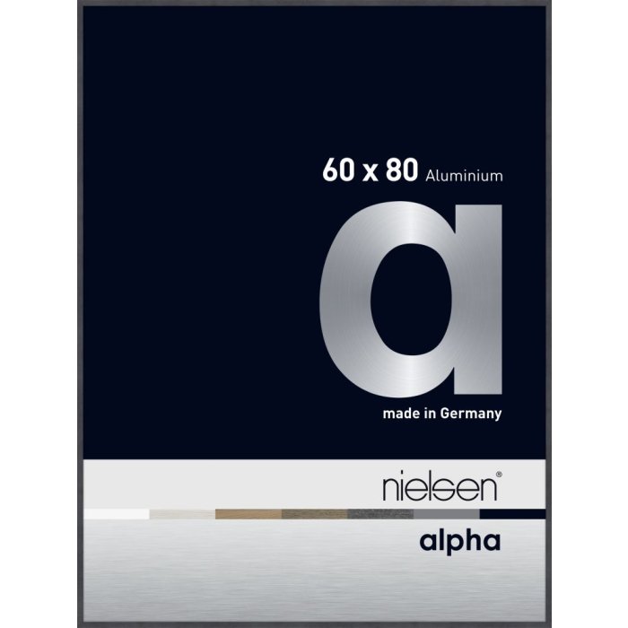 Hliníkový obrazový rám Nielsen Alpha TCSC 60x80 cm šedý