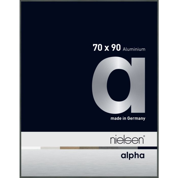 Hliníkový obrazový rám Nielsen Alpha TCSC 70x90 cm platina