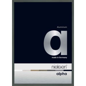 Hliníkový obrazový rám Nielsen Alpha TCSC 24x30 cm eloxovaný černý matný