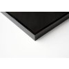 Hliníkový obrazový rám Nielsen Alpha TCSC 30x30 cm eloxovaný černý lesklý