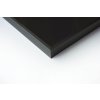 Hliníkový obrazový rám Nielsen Alpha TCSC 30x30 cm eloxovaný černý matný