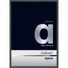 Hliníkový obrazový rám Nielsen Alpha TCSC 60x60 cm eloxovaný černý matný