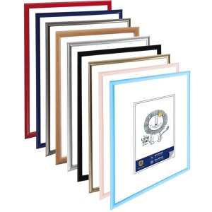 Plastový rám Henzo Napoli 30x45 cm světle modrý