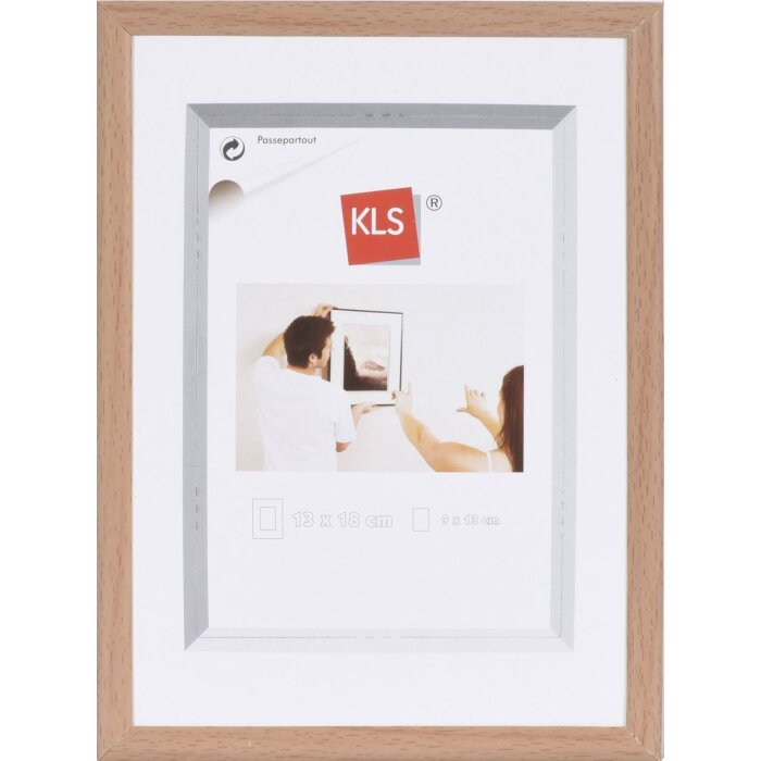 KLS plastový obrazový rám 62x93 cm buk Série 42