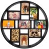 Henzo Fotogalerie Disk 9 fotografií 10x15 cm černá (56x56 cm)