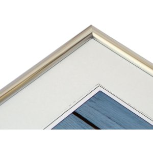 Plastový rám Henzo Napoli 60x90 cm stříbrný