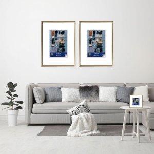 Plastový rám Henzo Napoli 60x90 cm zlatý