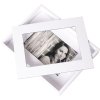 Passepartout rám na fotografie 10x15 cm bílý