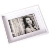 Passepartout rám na fotografie 10x15 cm bílý