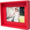 Passepartout rámeček na fotografie 10x15 cm červený