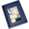 Passepartout rám na fotografie 10x15 cm modrý