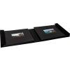 HNFD fotoalbum Lona černé plátno 1000 fotografií 34,5x33 cm 168 černých stran