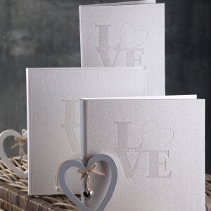 Svatební album Goldbuch White Love 30x31 cm 60 bílých stran