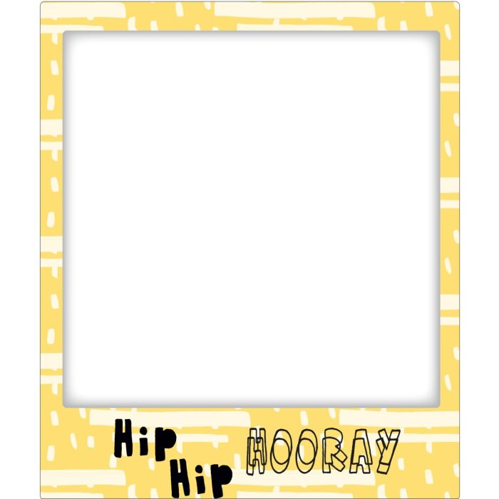 Magnetický rámeček Hip Hip HOORAY 10x10 cm