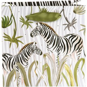 Dárková taška Wild Life Zebra 18x18x8 cm