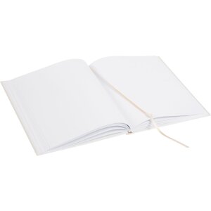 Zlatá kniha návštěvní kniha White Love 23x25 cm 176 stran