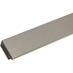 Plastový rámeček Deknudt S42PD1 stříbrný 21x29,7 cm Rámeček na certifikáty DIN A4