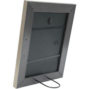 Plastový rámeček Deknudt S42PD1 stříbrný 21x29,7 cm Rámeček na certifikáty DIN A4