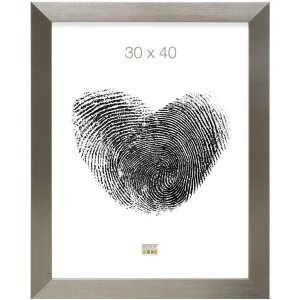 Plastový rámeček Deknudt S42PD1 stříbrný 21x29,7 cm Rámeček na certifikáty DIN A4