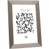 Plastový rámeček Deknudt S42PD1 stříbrný 21x29,7 cm Rámeček na certifikáty DIN A4