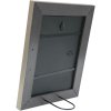 Plastový rámeček Deknudt S42PD1 stříbrný 21x29,7 cm Rámeček na certifikáty DIN A4
